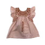 Six Honeybees Six Honeybees Orange Flutter Top