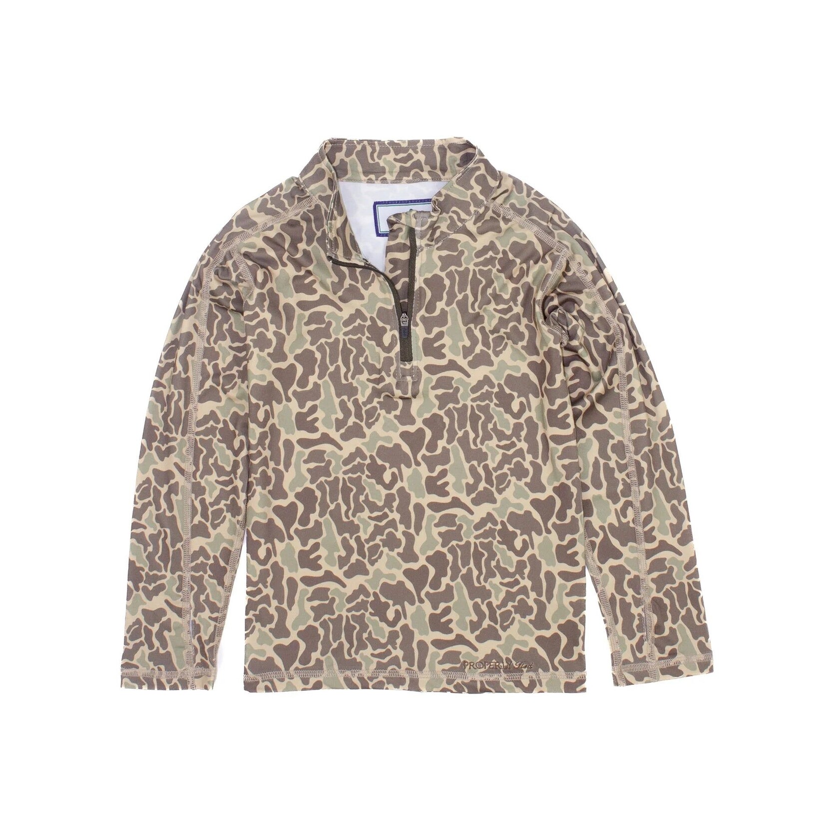 Properly Tied Inlet Pullover Camo