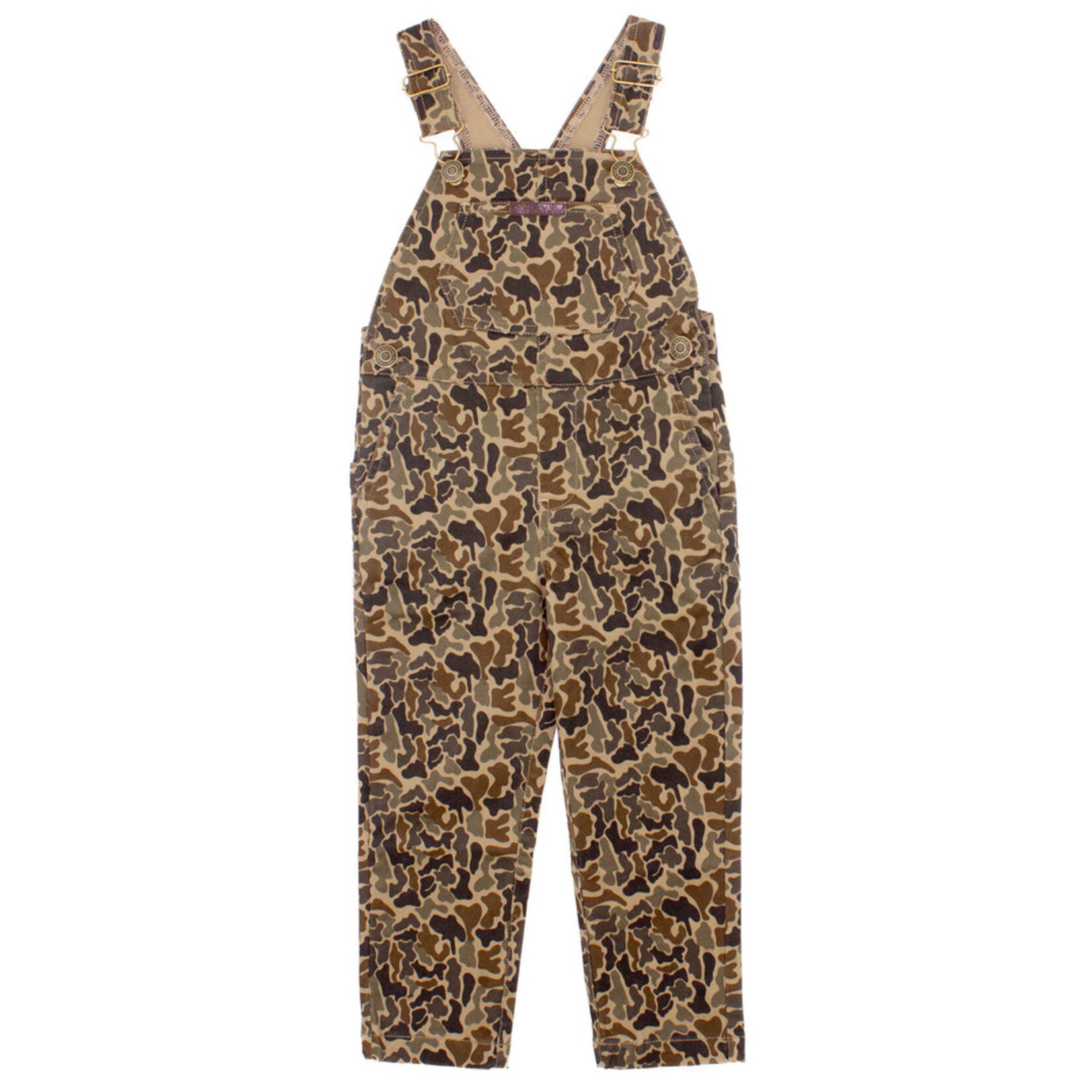 Properly Tied Harvest Overalls Vintage Camo
