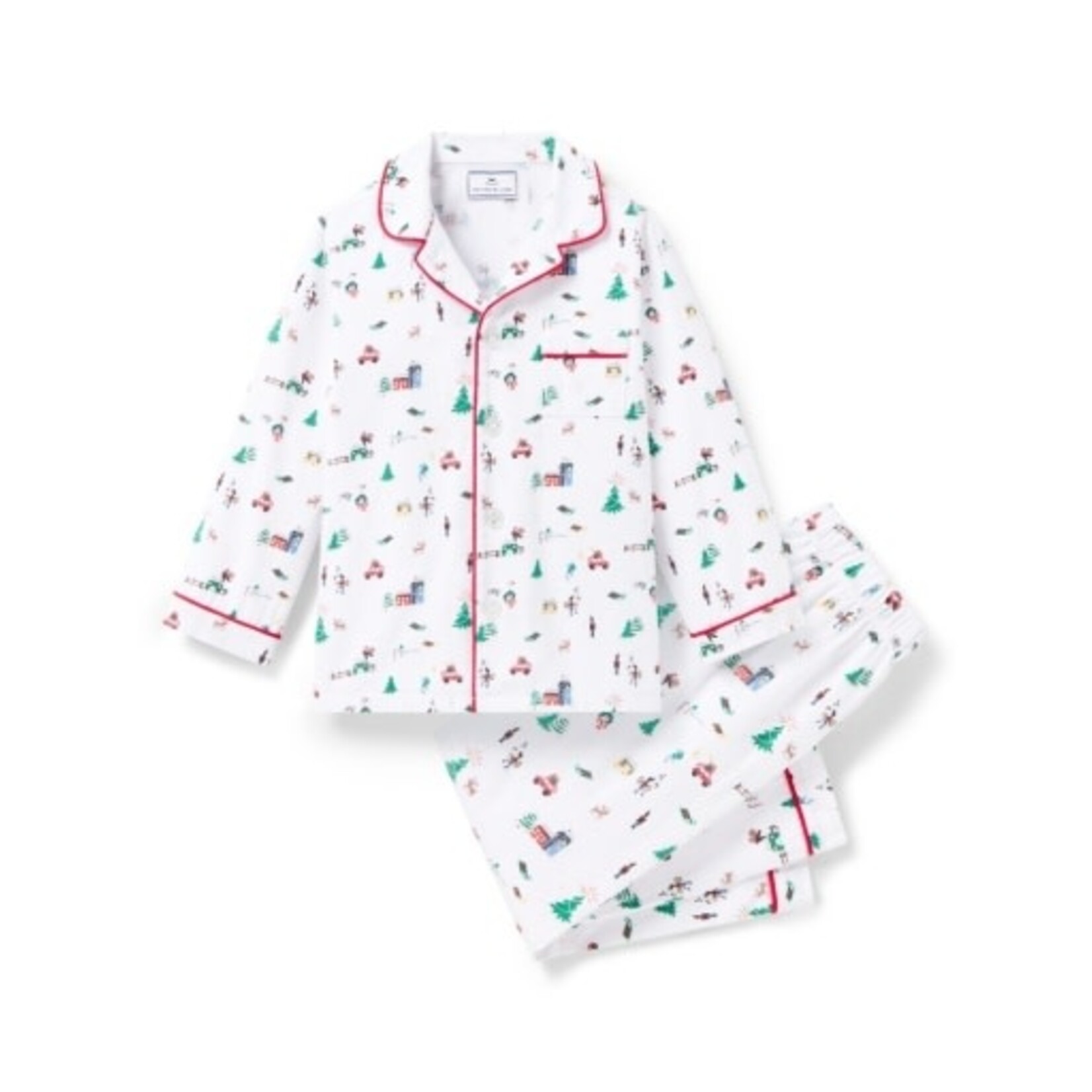Petite Plume CHILDRENS Twill Pajama in Holiday Town