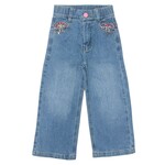Mini Dreamers Mini Dreamers Hailey Bow Denim