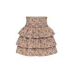 Pleat Collection Pleat Sally Skirt Jewel Floral