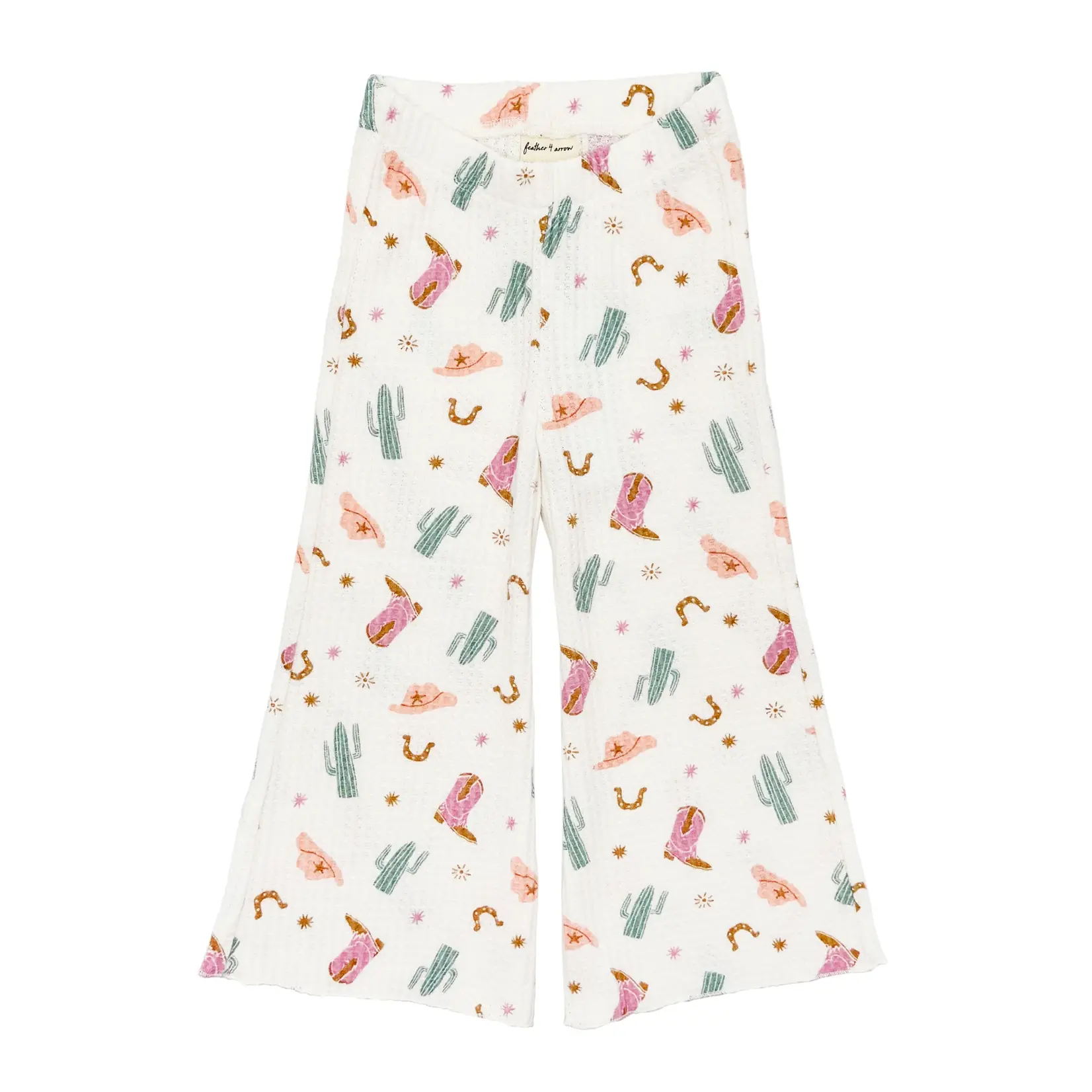 Feather 4 Arrow F4A Melanie Western Thermal Bell Bottom