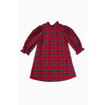 J Marie J Marie Hollin Long Sleeve Plaid Bow Dress