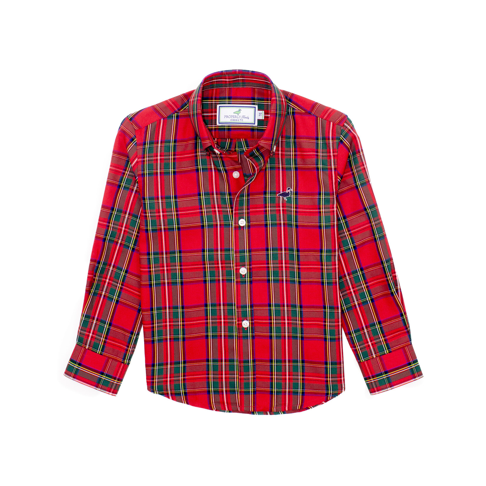 Properly Tied Yuletide Seasonal Sportshirt