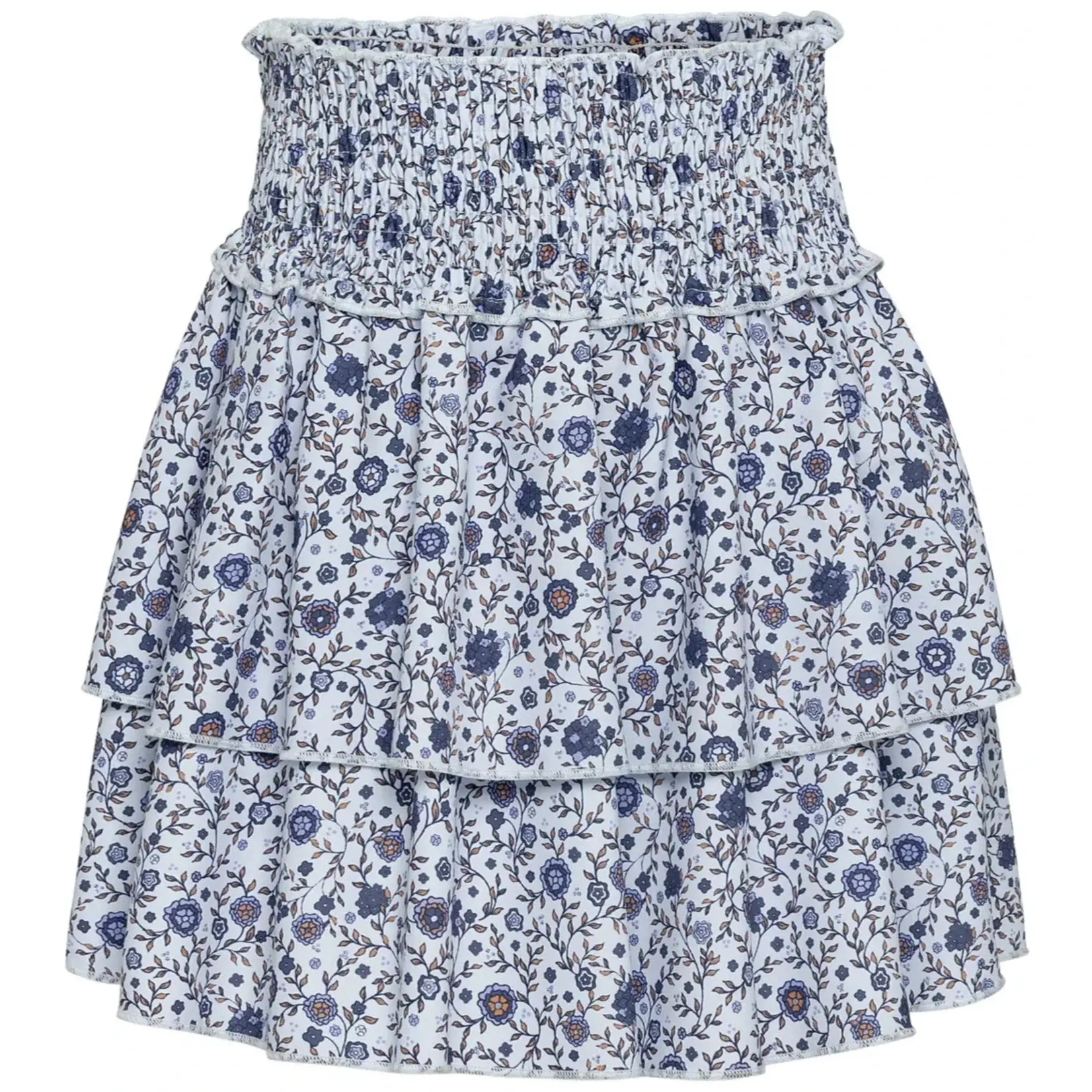 Pleat Collection Pleat Scottie Skirt Forget Me Nots