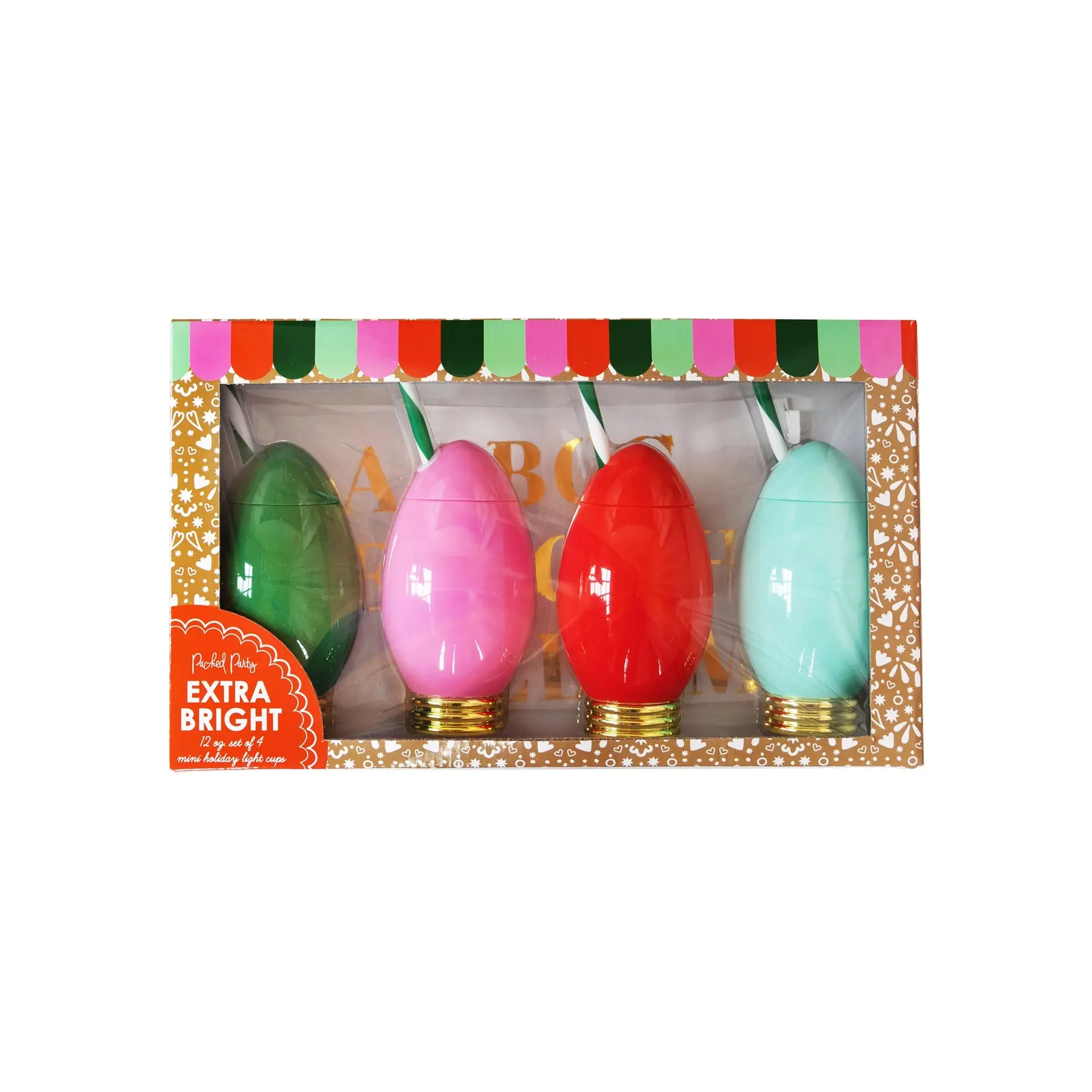 Packed Party Packed Party Purple Keychain Wallet