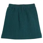 Bisby Bisby Quilted Mini Skirt Emerald