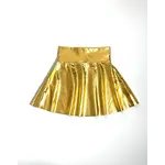 Peace Love & Baby Peace Love Girls Gold Skater Skirt