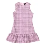 Little Olin Little Olin Lavender Tweed Dress