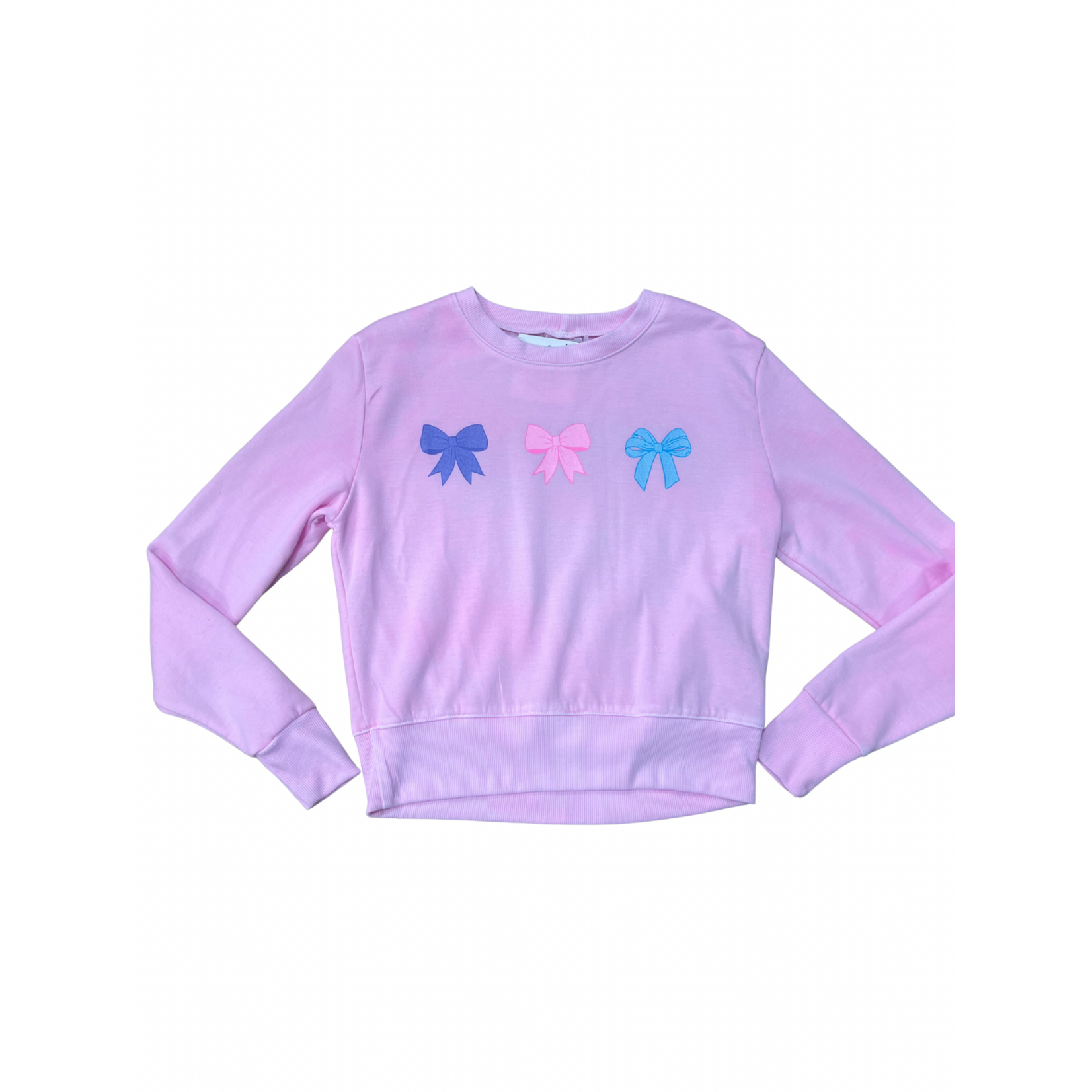 Firehouse FH Bow Trio Ice Pink Sweatshirt