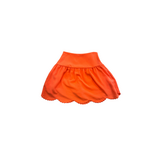 Gabby Gabby Orange Scallop Skirt