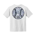 Baller Lifestyle Baller Lifestyle Blue Camo Baseball Tee