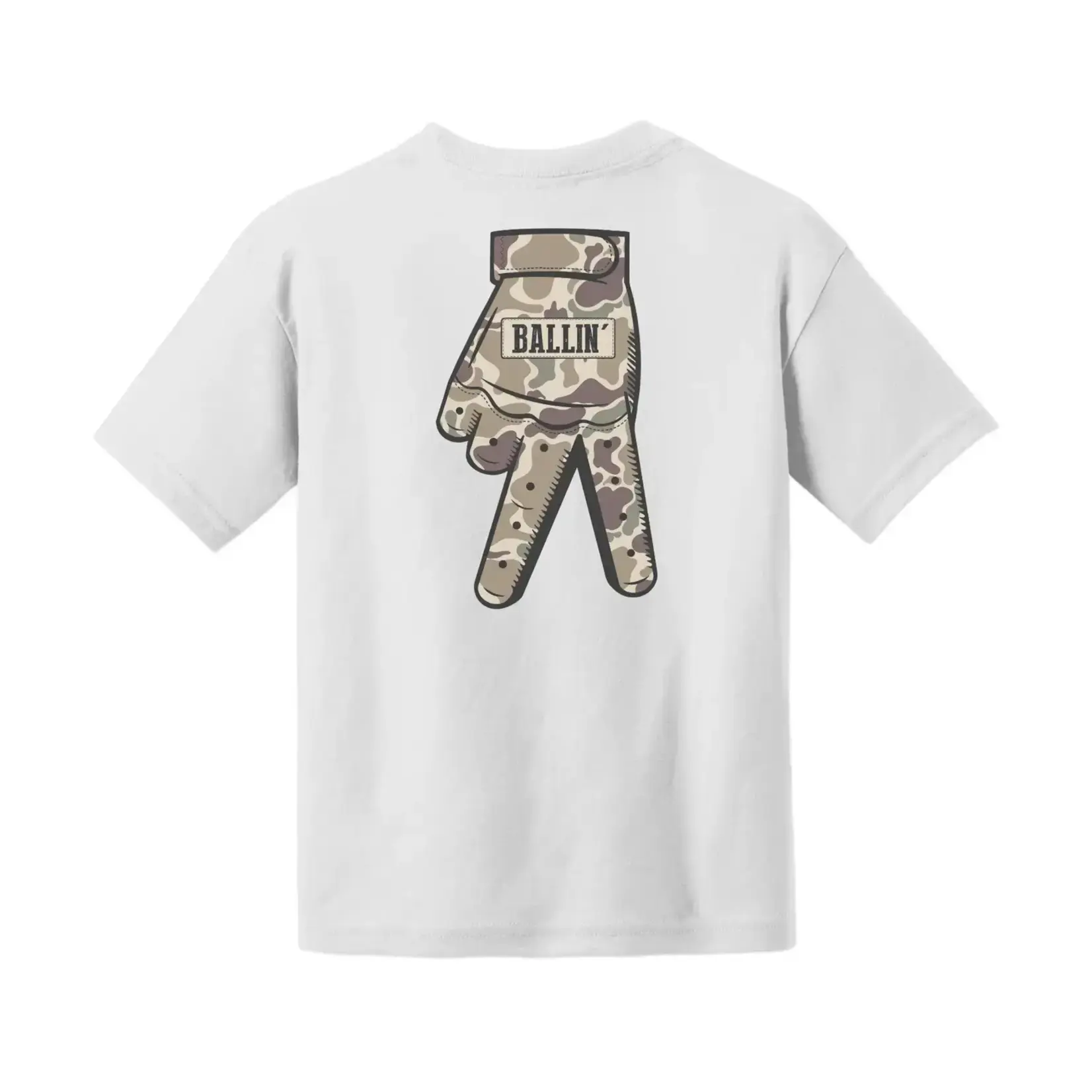 Baller Lifestyle Baller Lifestyle Camo Glove tee