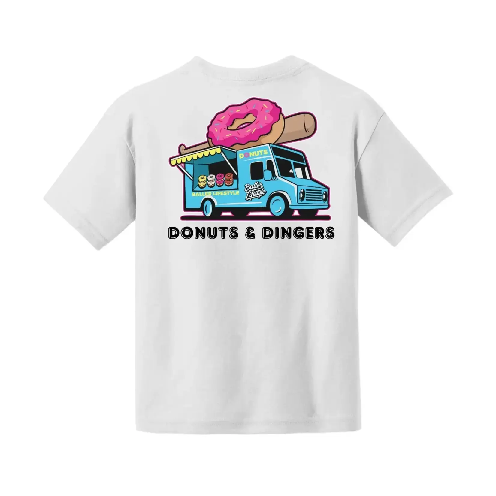 Baller Lifestyle Baller Lifestyle Dingers and Donuts Tee