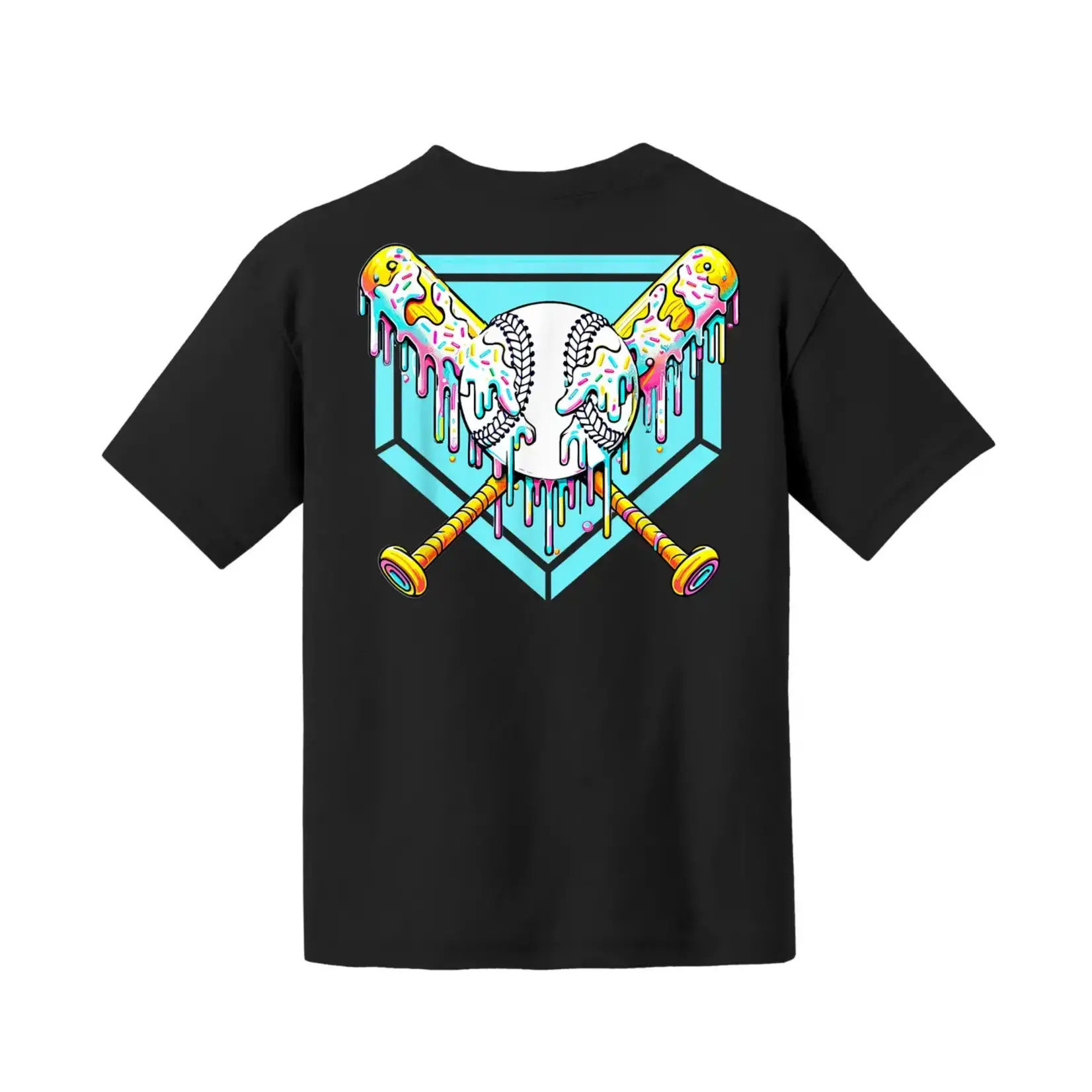 Baller Lifestyle Baller Lifestyle Black and Blue drip tee