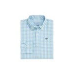 Boys' Lemon Shark Gingham Featherweight Performance Shirt