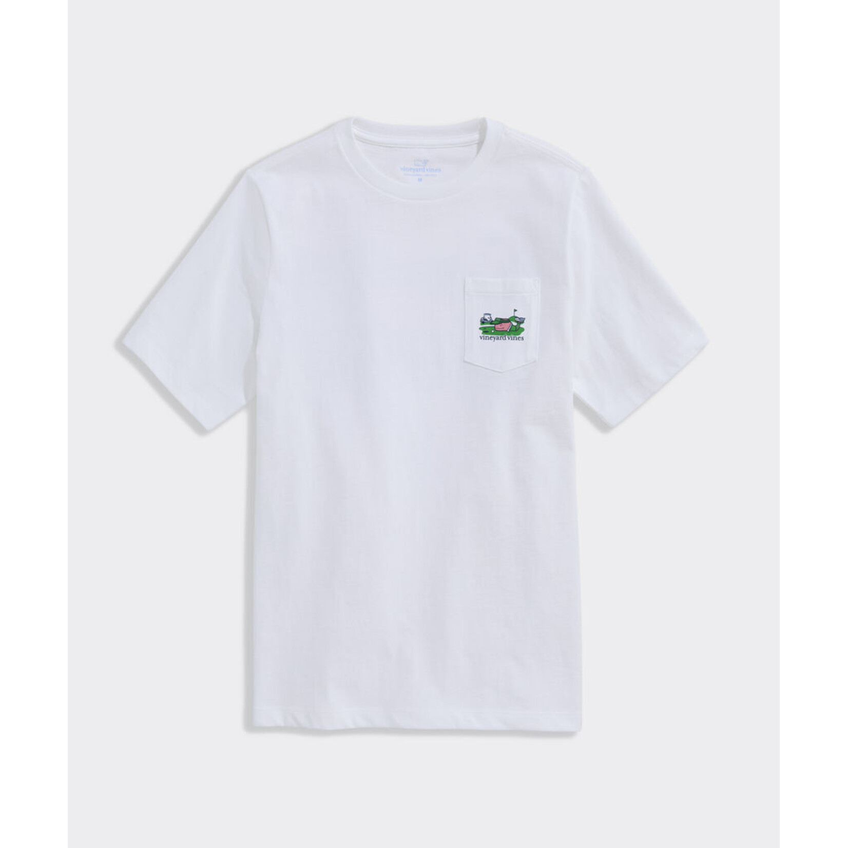 Golfer Whale Short-Sleeve Pocket Tee