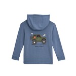 Free Fly Apparel Free Fly Graphic Pacific Blue Bamboo Hoodie