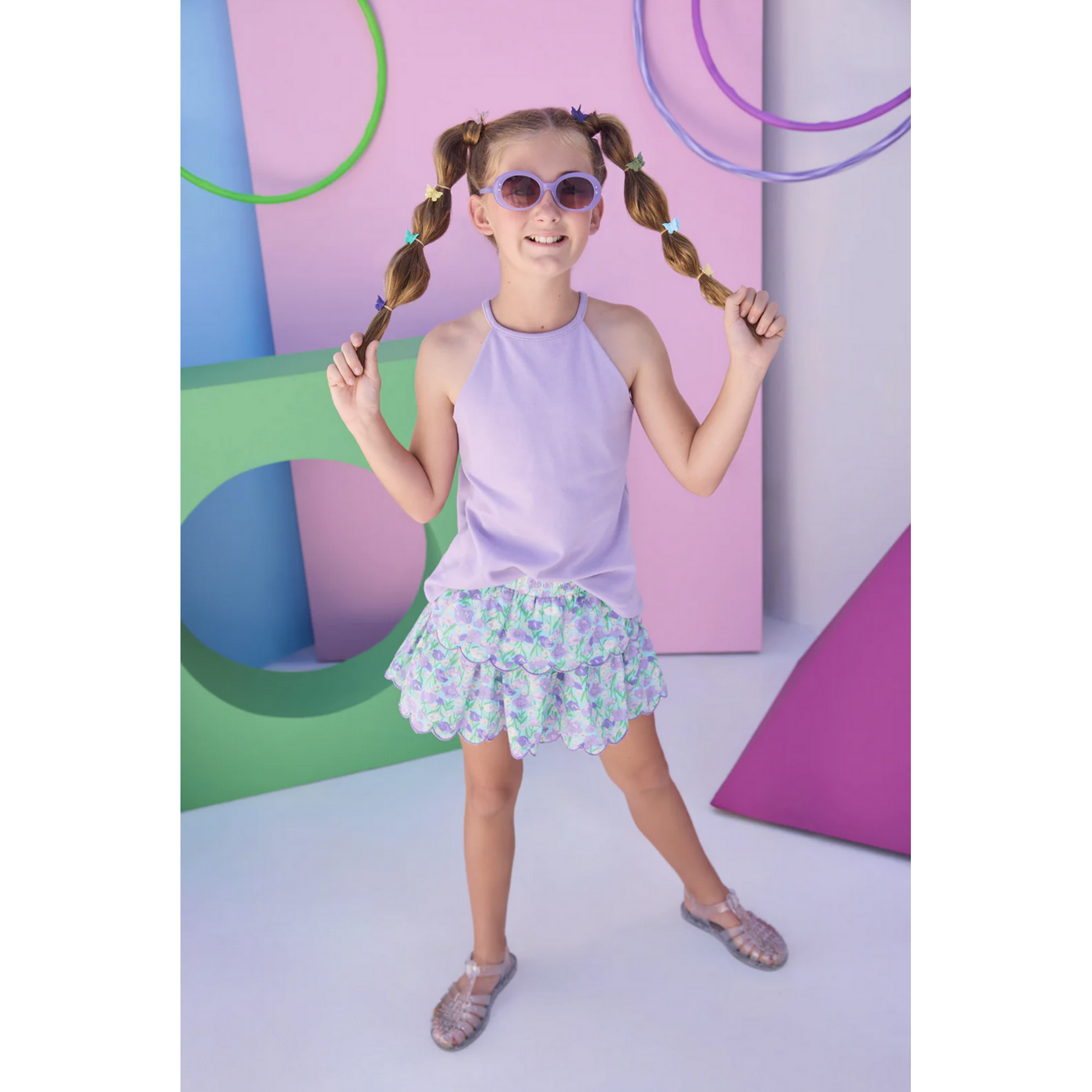 Bisby Bisby Lilac Halter Top