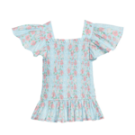 Bisby Bisby India Top Meadow Marguerite Floral