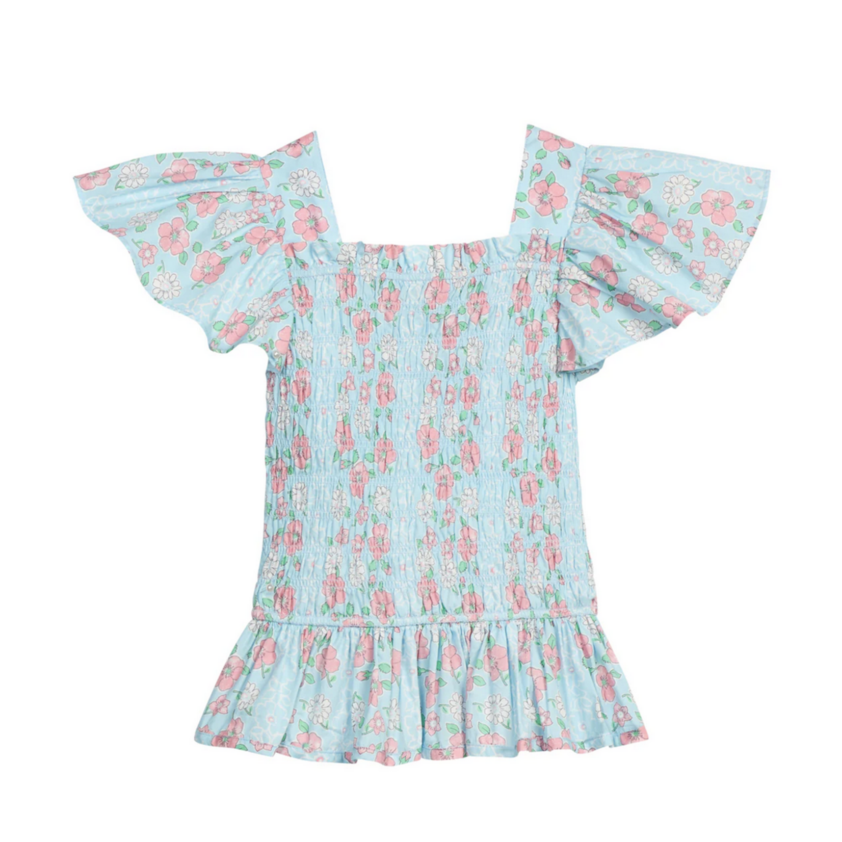 Bisby Bisby India Top Meadow Marguerite Floral