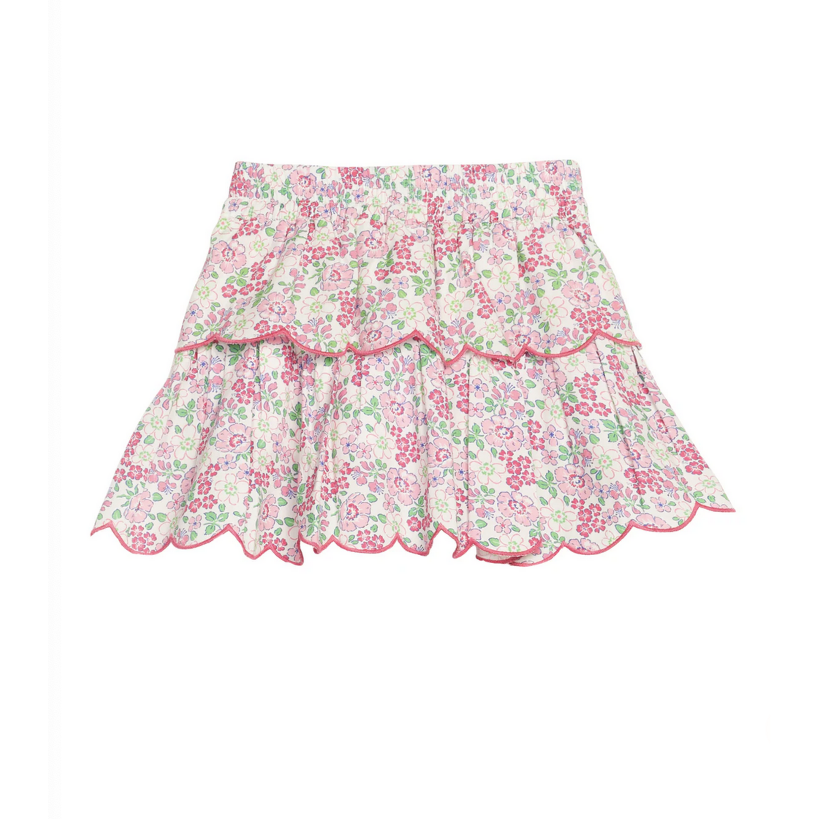 Bisby Bisby Two Tier Skort Pink Bloomsberry