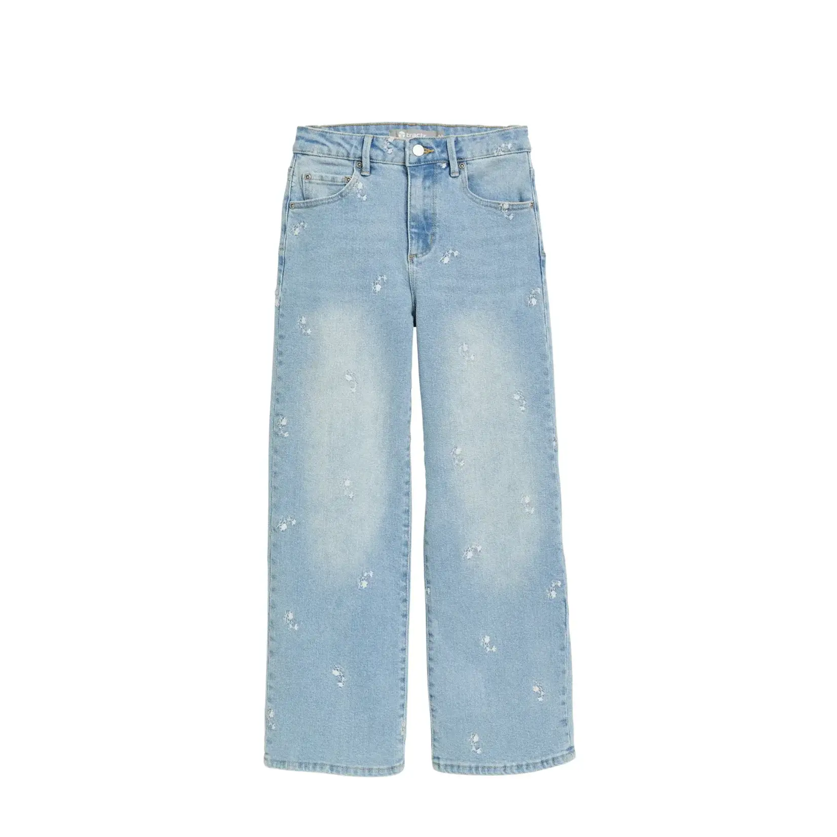 Tractr Tractr Ditsy Floral Light Indigo