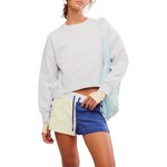 FP Movement FP Movement White Grey Intercept Pullover