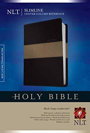 NLT Slimline Center Column Reference Bible 1090