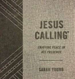 Jesus Calling - Textured Gray Leathersoft 5294