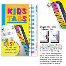 Kids Bible Tabs 0158