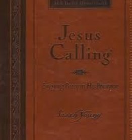 Young, Sarah Jesus Calling, large deluxe brown 8131