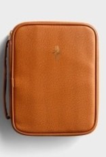Cross Bible Cover - leather 3022