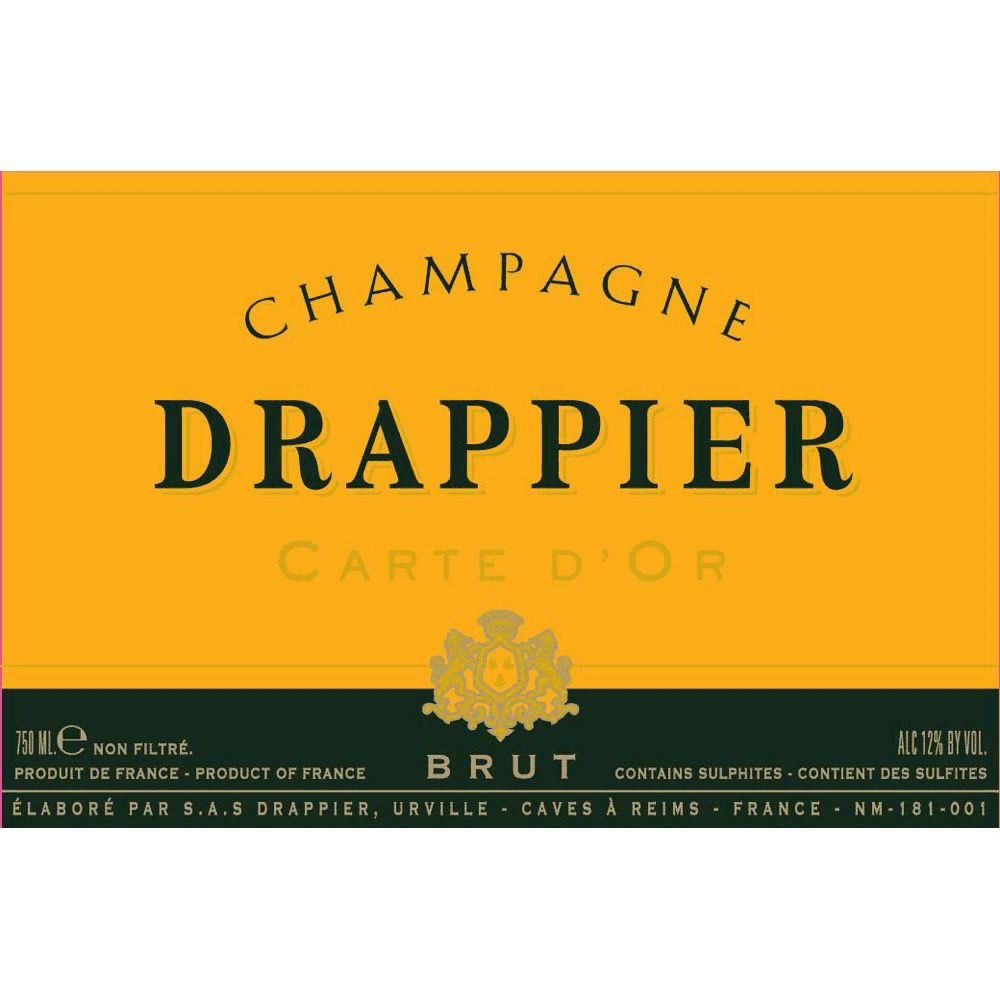 Drappier Drappier Carte D Or Brut Champagne 375ml Br Champagne France Br 90pts Ws Western Reserve Wines