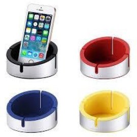 Just Mobile AluCup Grande™ - A top quality Aluminium & Silicone Stand/Cup for the iPad/iPhone.