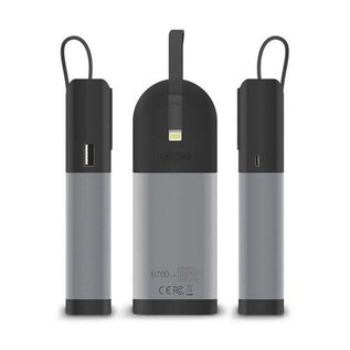 ALOGIC ALOGIC 6700mAh Power Bank for Apple Watch & iPhone with Integrated Lightning Cable