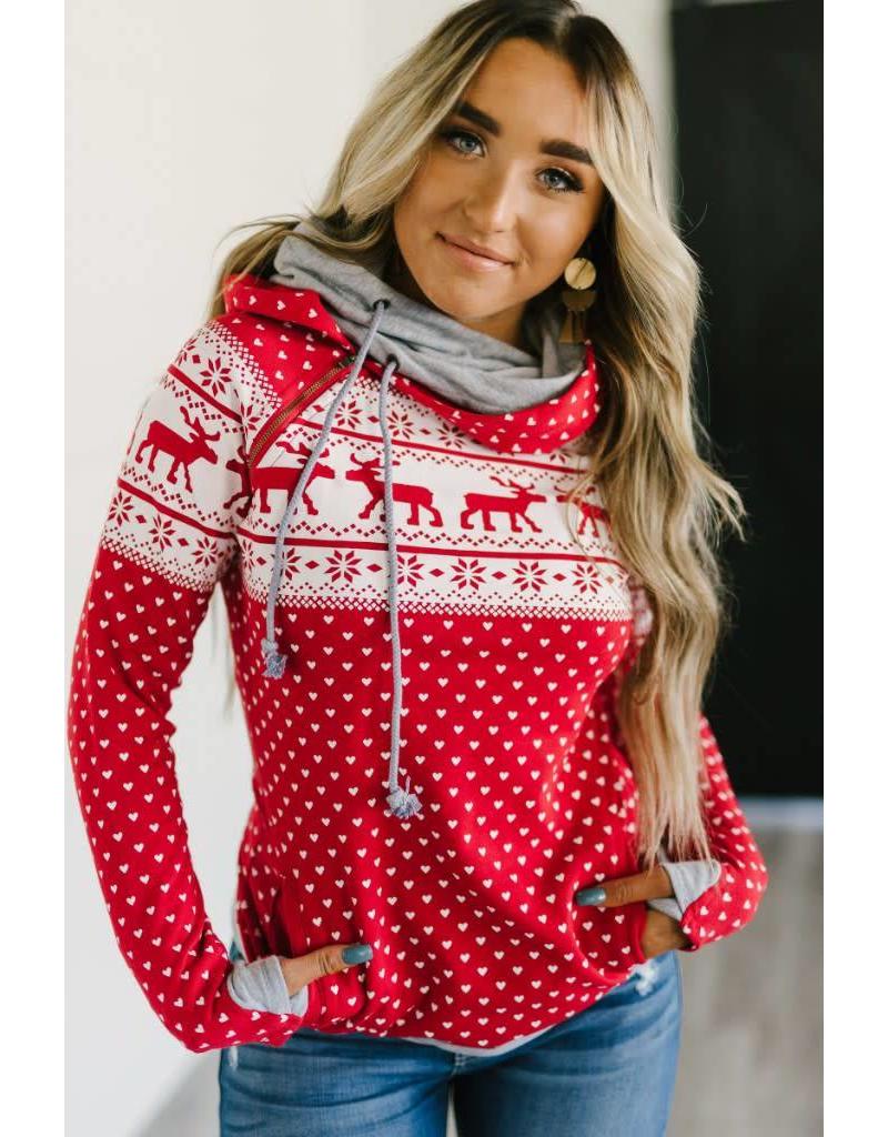 AmpersandAve DoubleHood™ Sweatshirt - Hoiday
