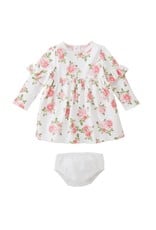 Mud Pie Floral Dress with Bloomer