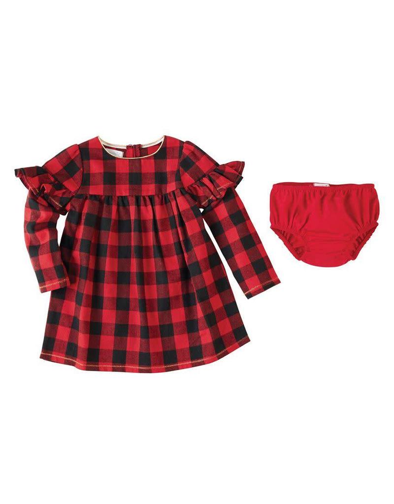 Mud Pie Buffalo Check Dress Toddler