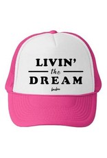 Bubu Youth Pink Trucker hat - Livin' The Dream