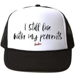 Bubu Youth BlackTrucker hat - I still live with my parents