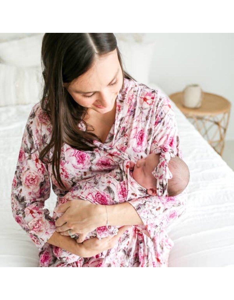 Posh Peanut Elise Floral Mommy Robe