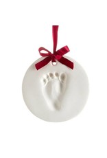 Pearhead Babyprints Christmas Holiday Ornament