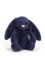 jellycat Medium Navy Bashful Bunny