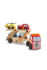 Melissa & Doug Emergency Vehicle Carrier