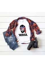 MidWest Tees 'Merica Tee - White