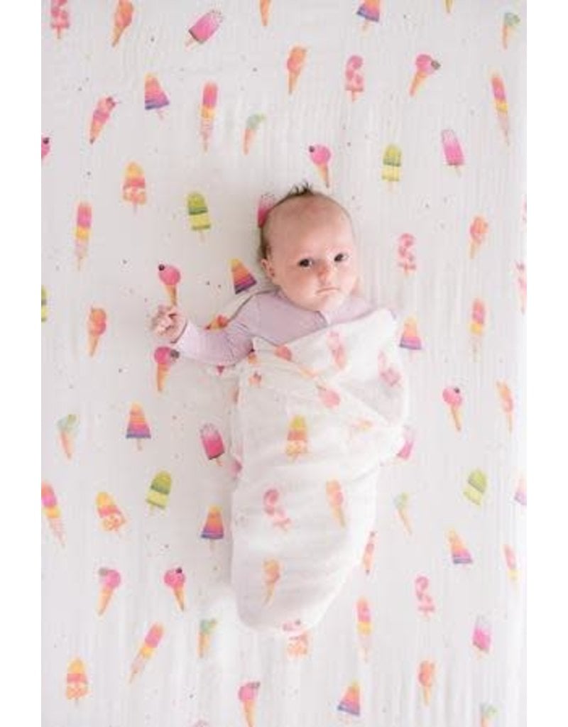 Loulou Lollipop Organic Cotton Fitted Crib Sheet
