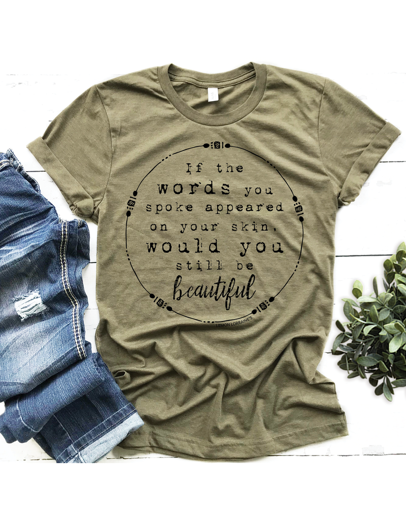 Top Crate Words you Spoke shirt