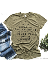 Top Crate Words you Spoke shirt